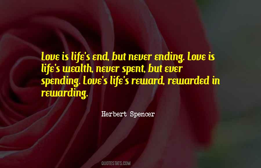 Top 38 My Love Is Never Ending Quotes: Famous Quotes & Sayings About My Love Is Never Ending