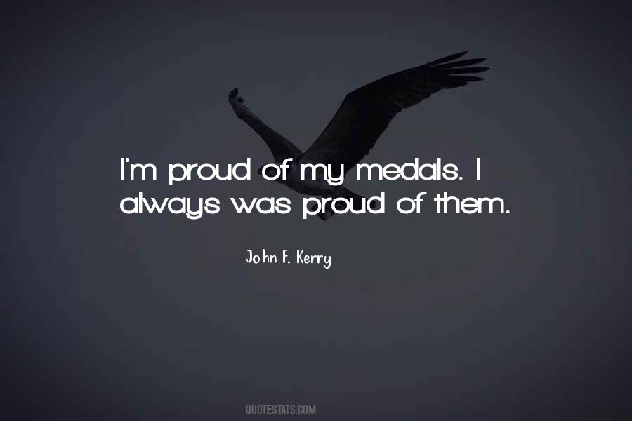 My Medals Quotes #531304