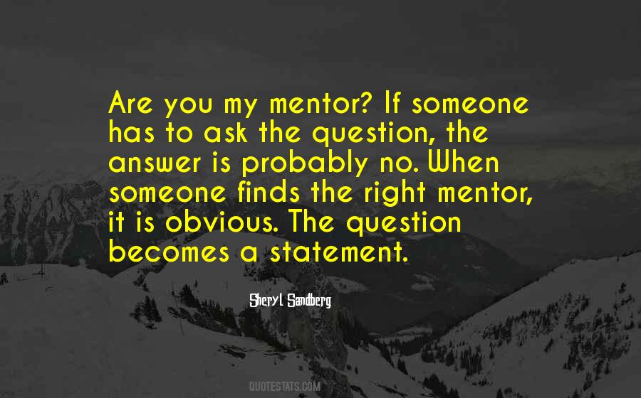 My Mentor Quotes #1613872