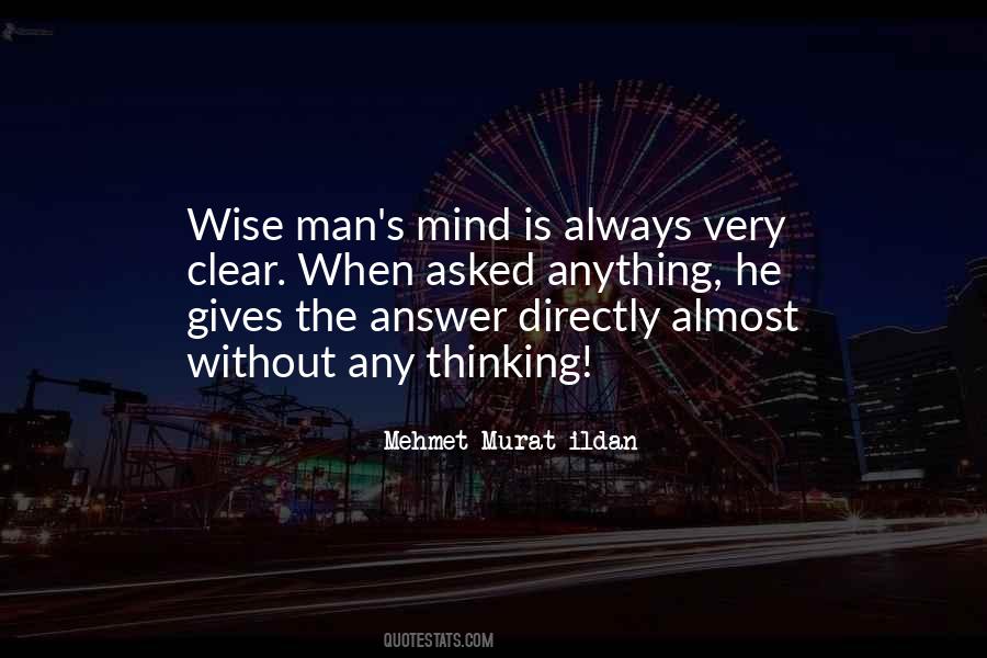 My Mind Is Clear Quotes #165448