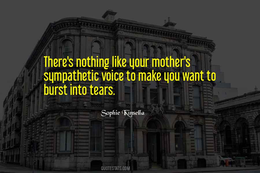 My Mother's Tears Quotes #1349999