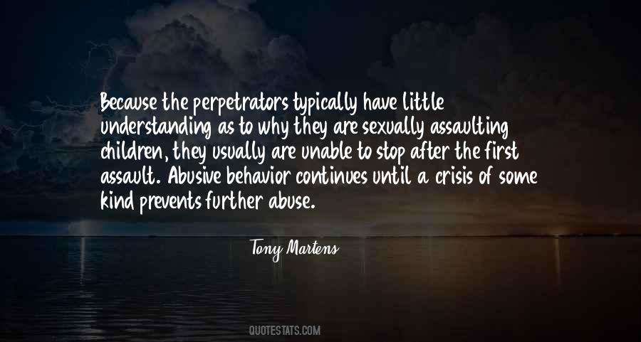 Quotes About Child Abusers #1558653