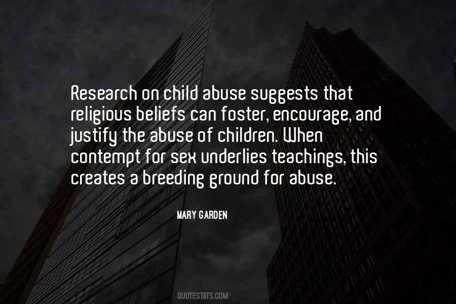 Quotes About Child Abuse #1010641