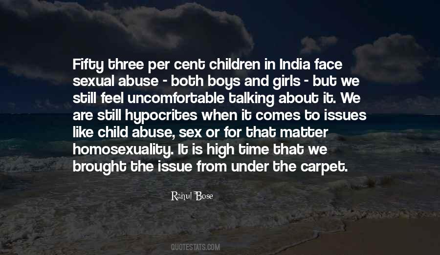 Quotes About Child Abuse #66481