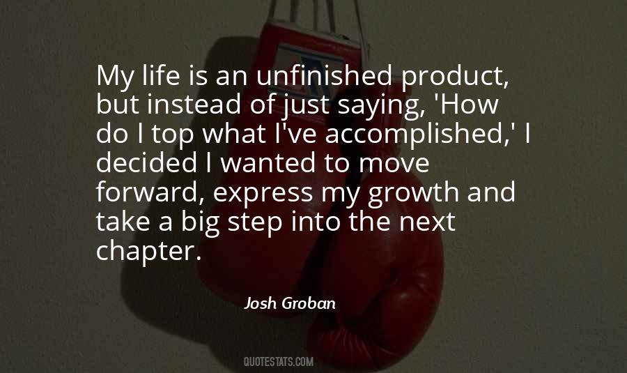 My Next Step Quotes #1246061