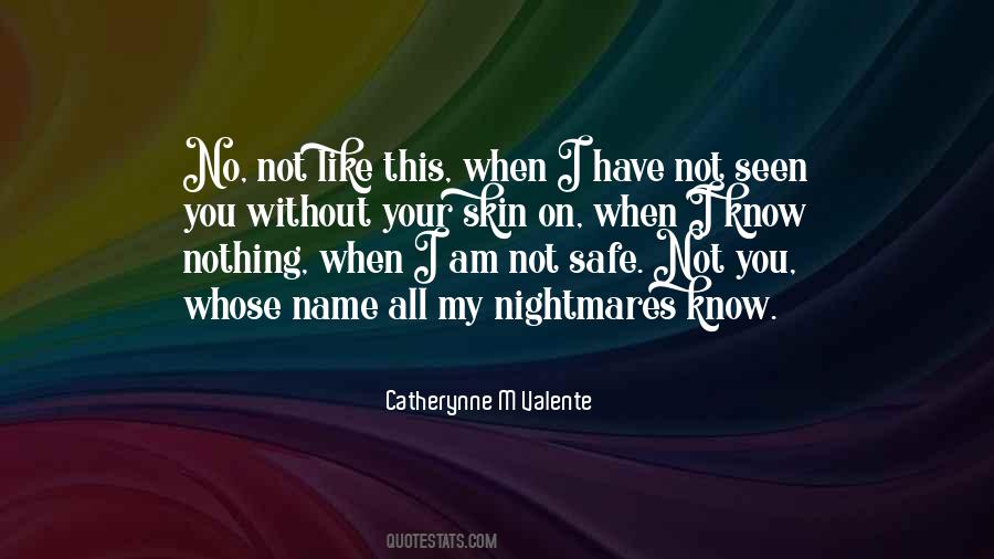 My Nightmares Quotes #1756830