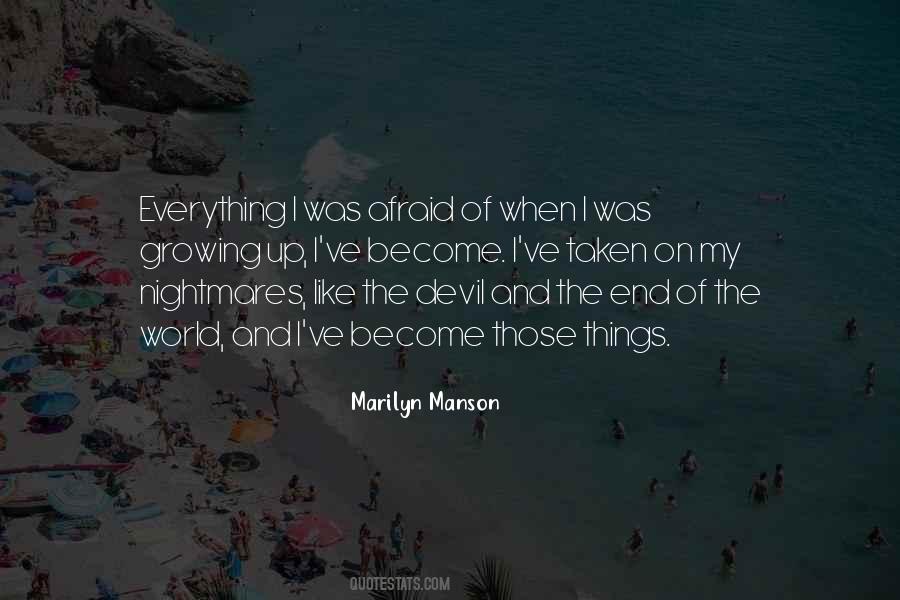 My Nightmares Quotes #458672