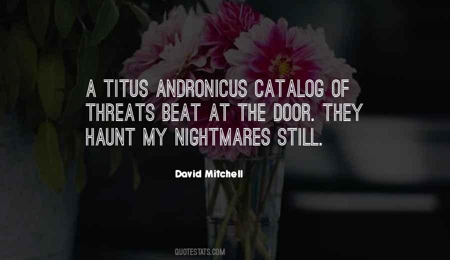 My Nightmares Quotes #47426