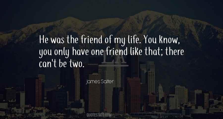 My Only Friend Quotes #745057