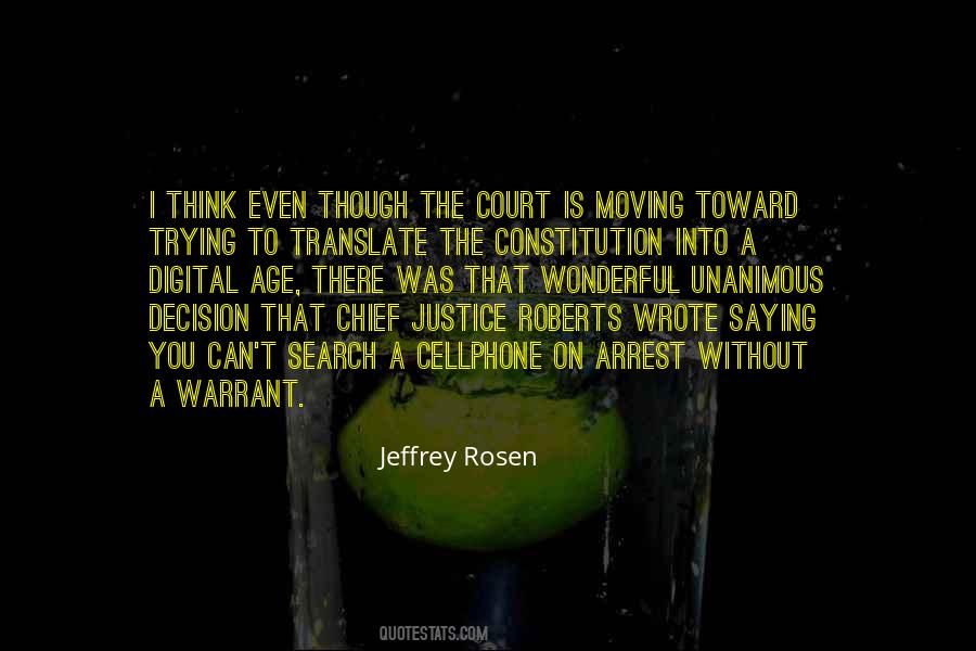 Quotes About Chief Justice #1456572