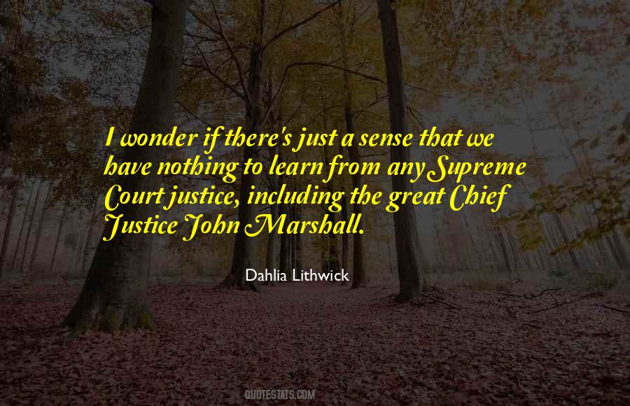 Quotes About Chief Justice #638894