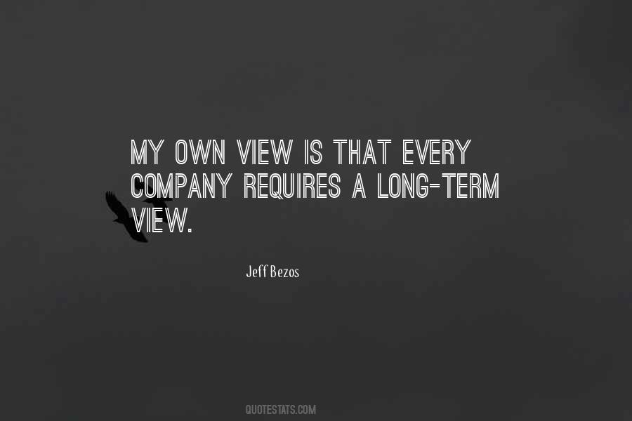 My Own Company Quotes #685516