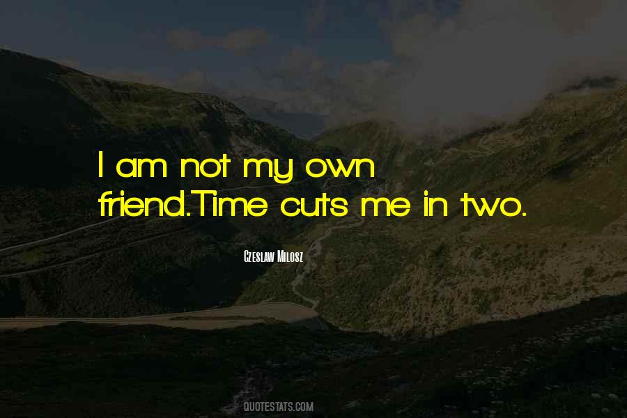 My Own Time Quotes #59571