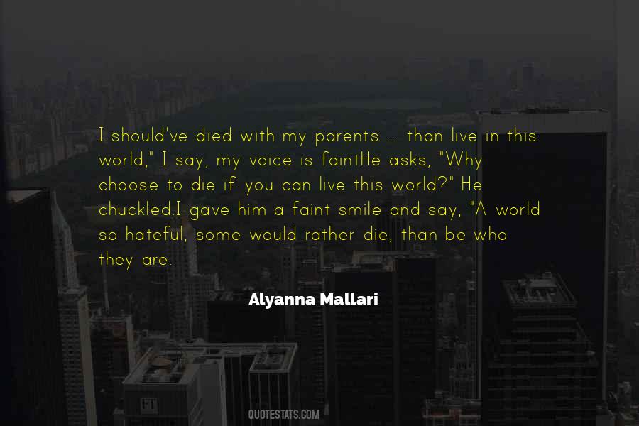 My Parents Died Quotes #1613334