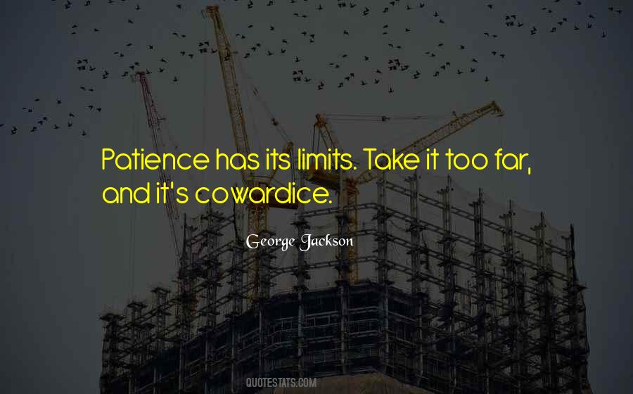 My Patience Has Limits Quotes #1440954