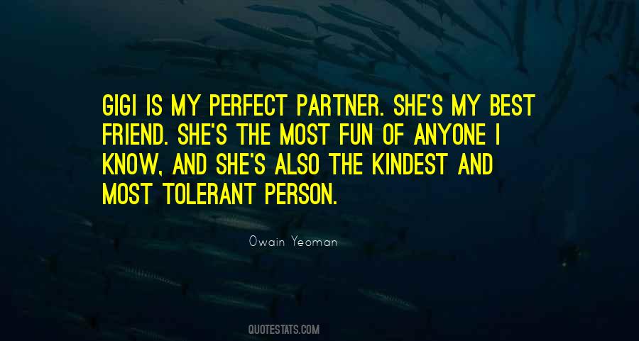 My Perfect Partner Quotes #208375