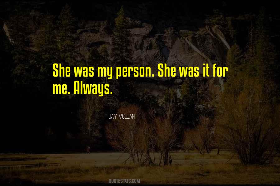 My Person Quotes #121154