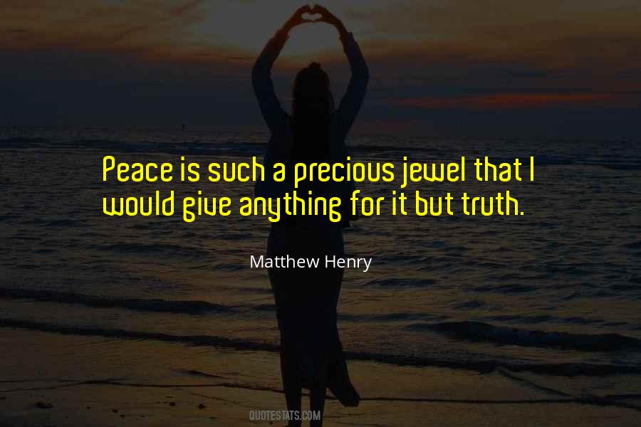 My Precious Jewel Quotes #558998
