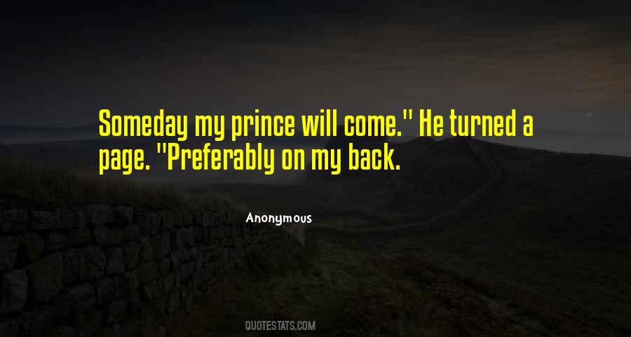 My Prince Will Come Quotes #692254