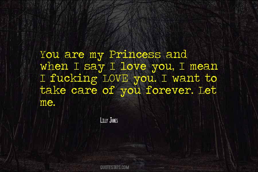 My Princess Love Quotes #1256410