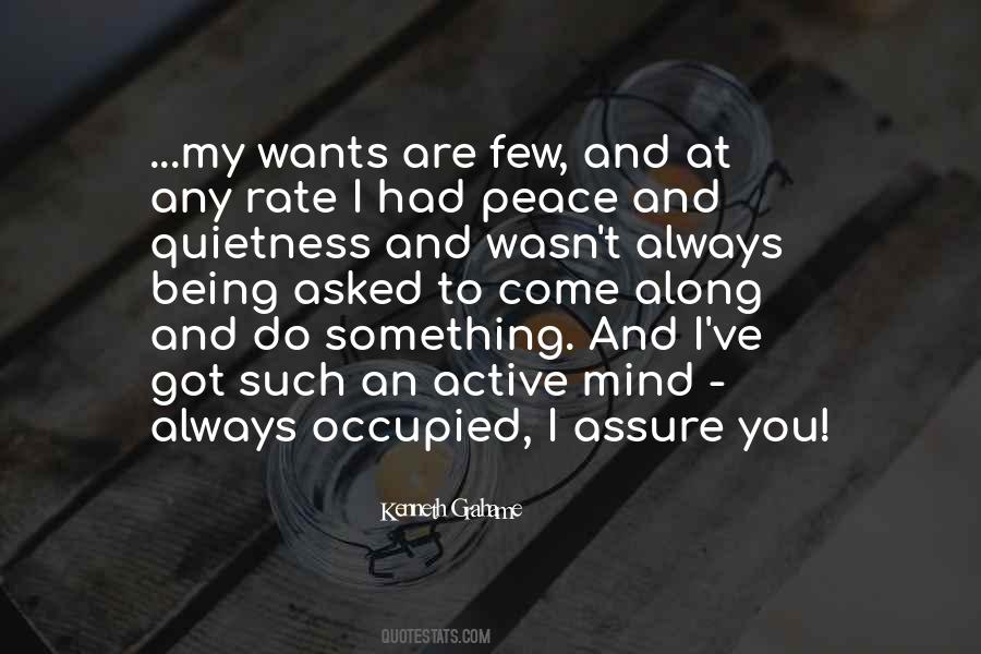 My Quietness Quotes #1062918