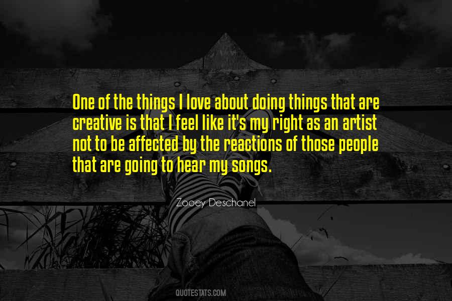 My Reactions Quotes #115009
