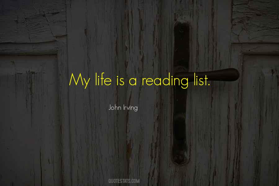 My Reading Life Quotes #698630