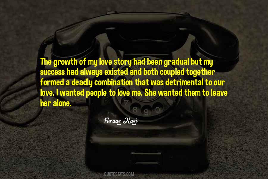My Sad Love Story Quotes #21330