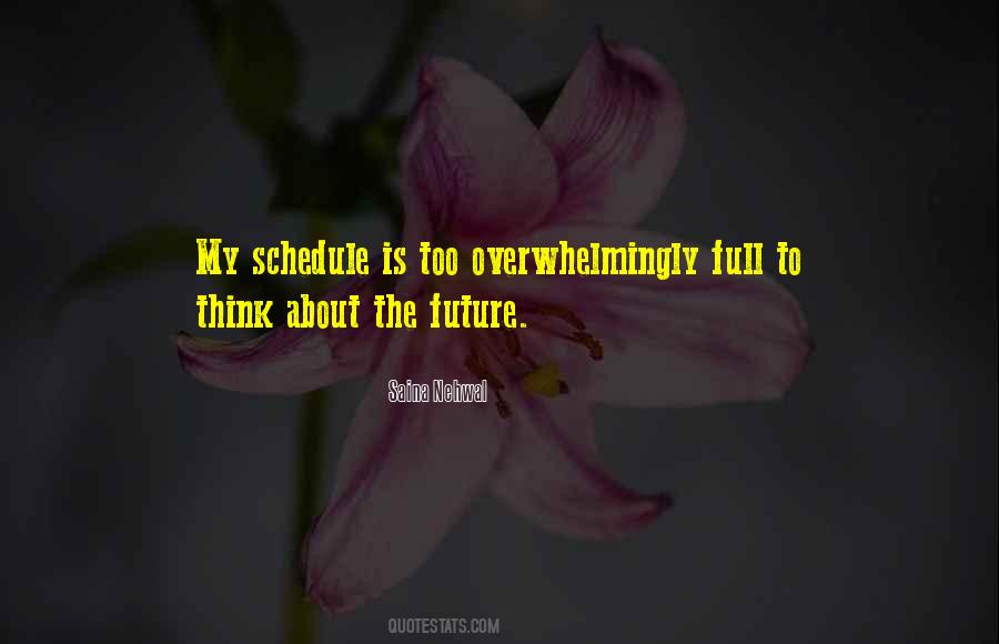 My Schedule Quotes #1190506