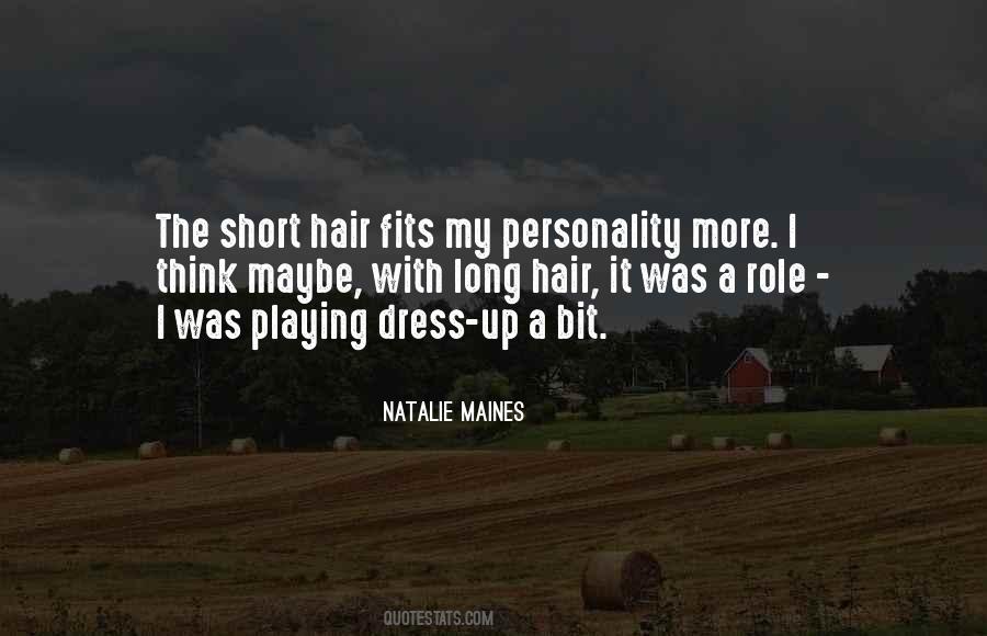 My Short Hair Quotes #1181383