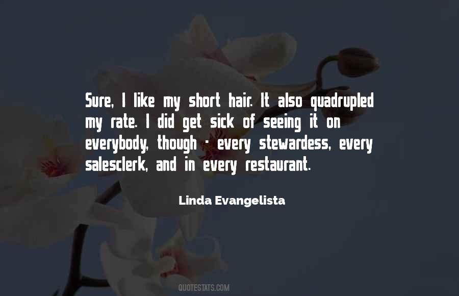 My Short Hair Quotes #1302049