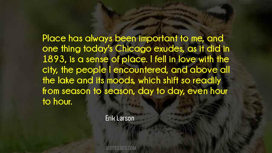 Quotes About Chicago And Love #1623662