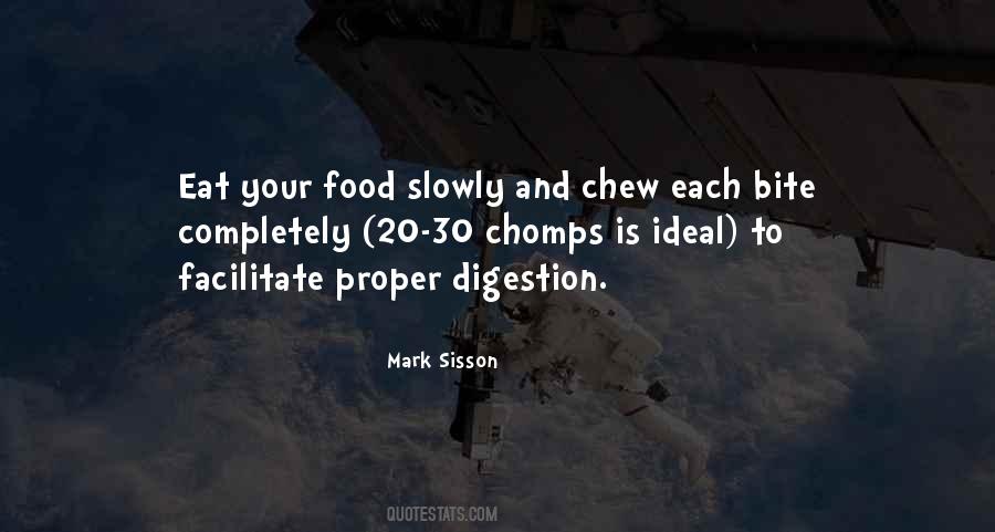 Quotes About Chew #990619