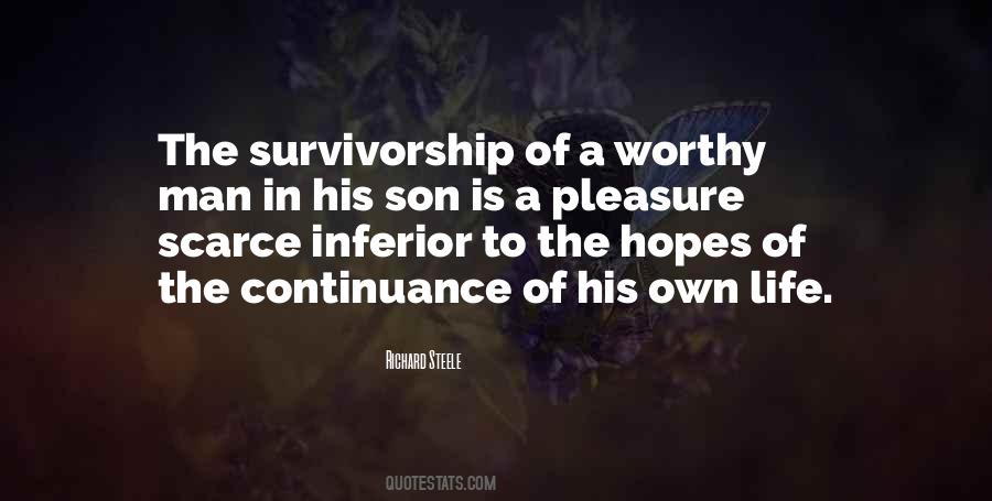 My Son Is The Only Man In My Life Quotes #96807