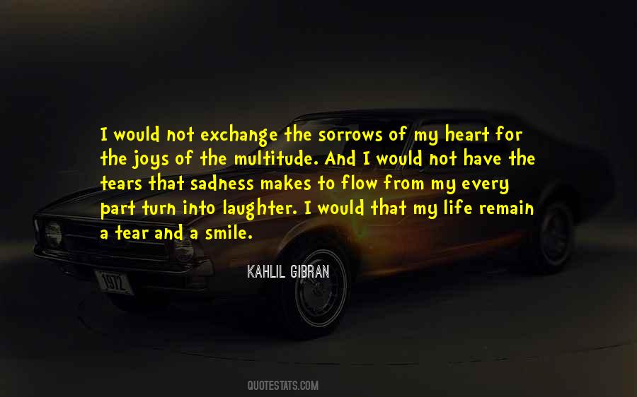 My Sorrows Quotes #995190