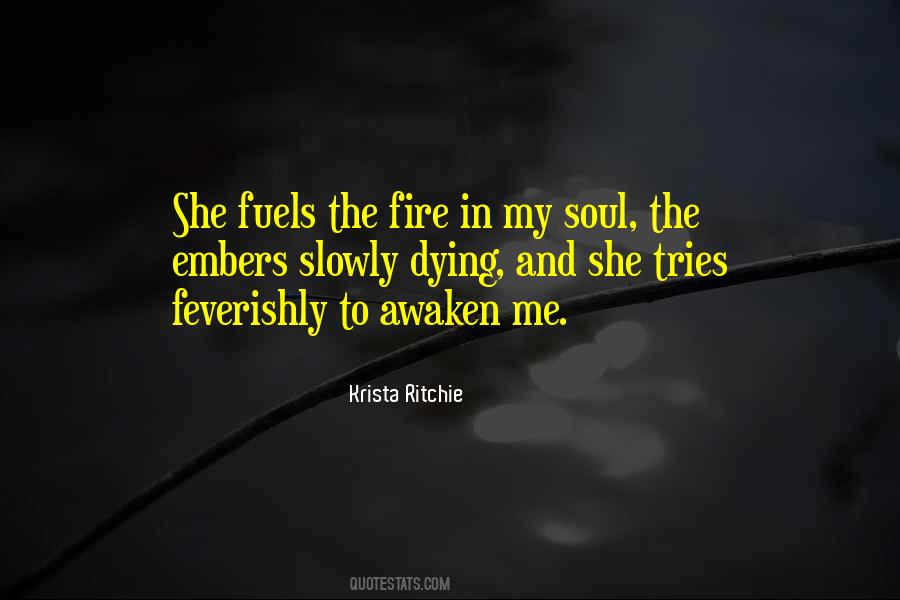 My Soul On Fire Quotes #190313