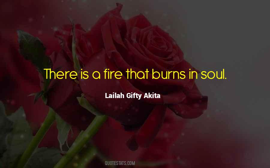 My Soul On Fire Quotes #52039
