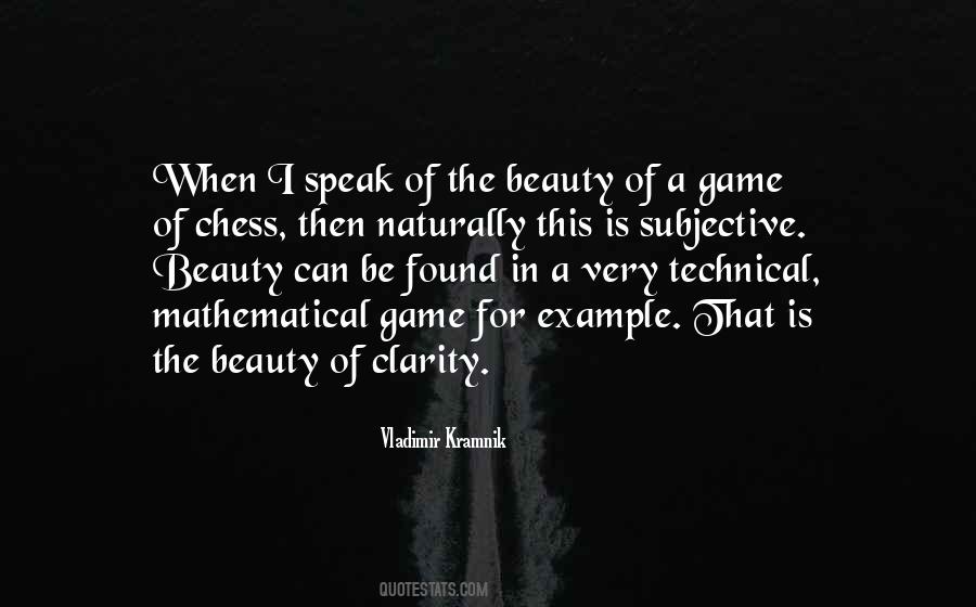 Quotes About Chess Game #53934