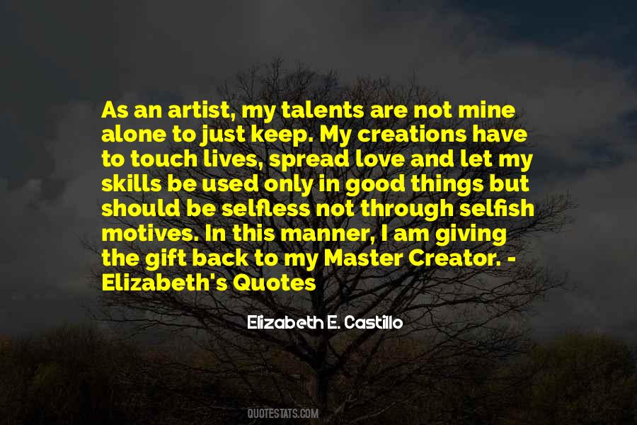 My Talents Quotes #1791792