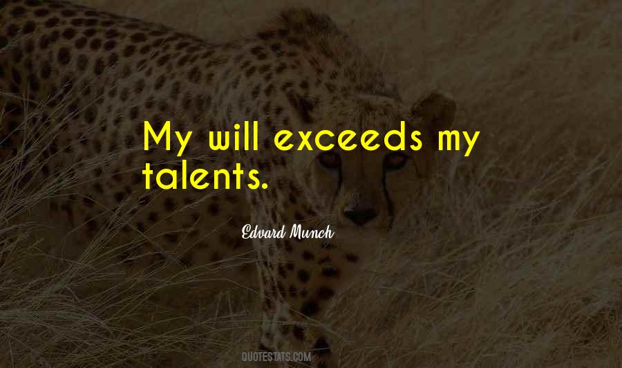 My Talents Quotes #1850954