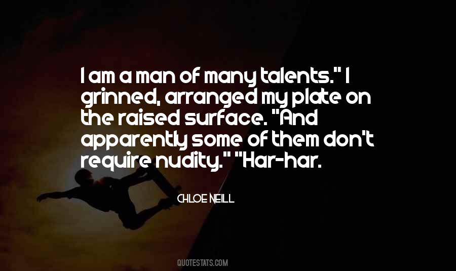 My Talents Quotes #86197