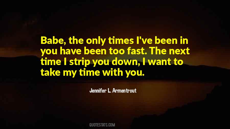 My Time With You Quotes #188114