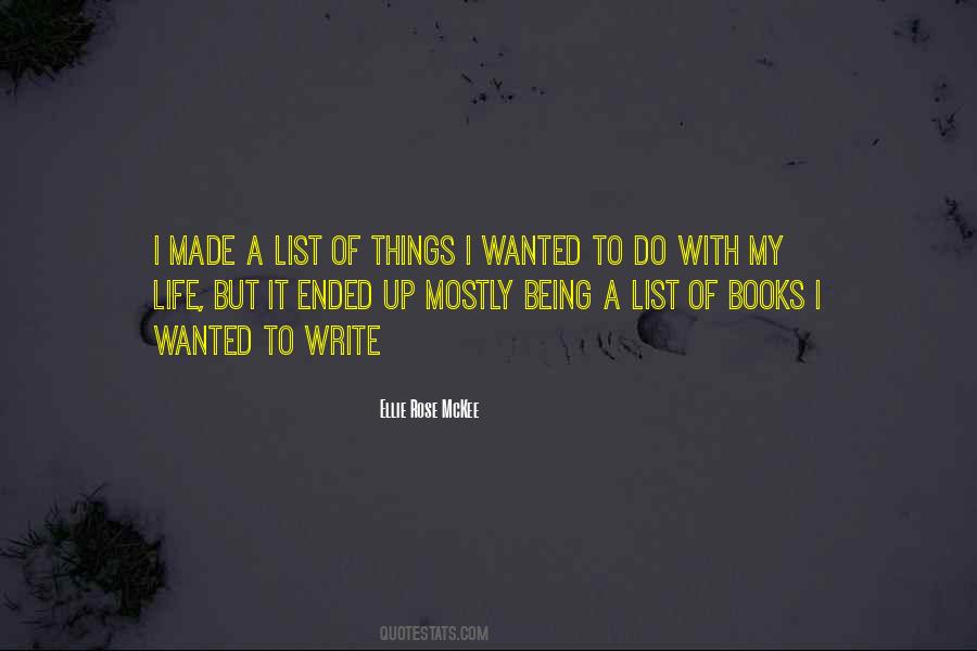 My To Do List Quotes #1861251