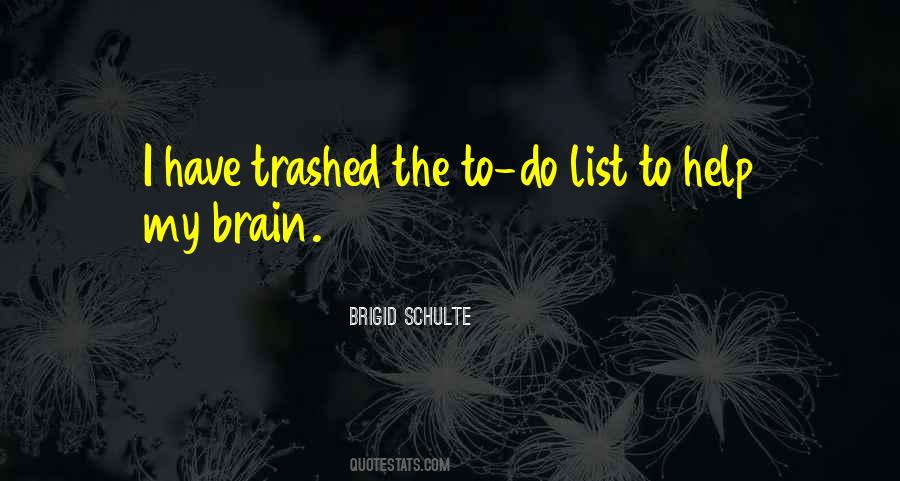 My To Do List Quotes #563671