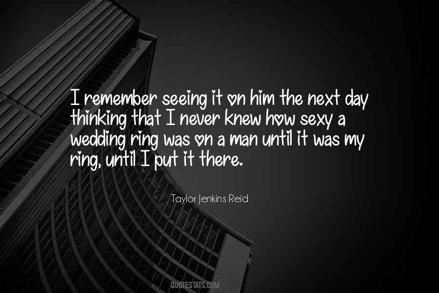 My Wedding Ring Quotes #1852362