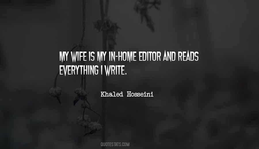 My Wife Is Quotes #1649881
