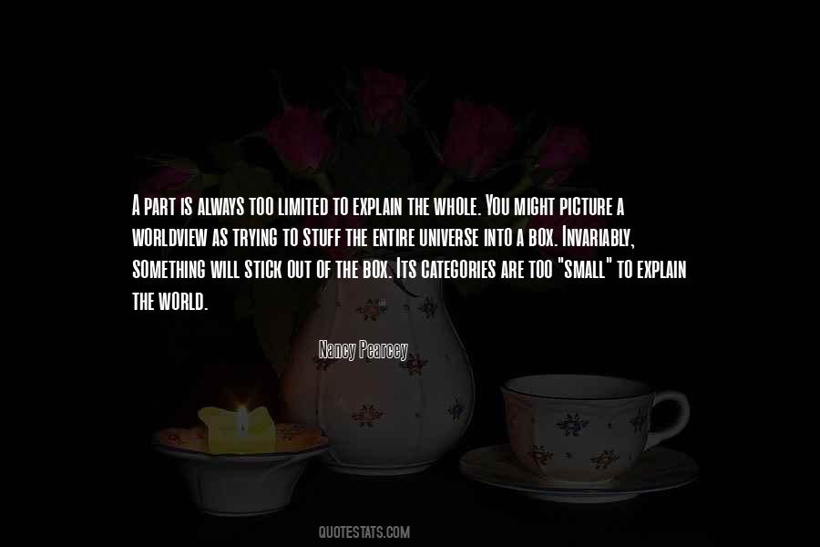 My World In One Picture Quotes #260987