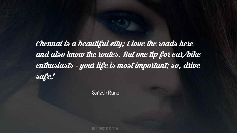 Quotes About Chennai City #910011