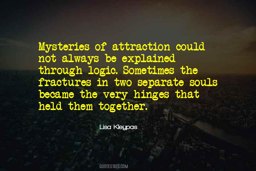 Mysteries Love Quotes #1483297