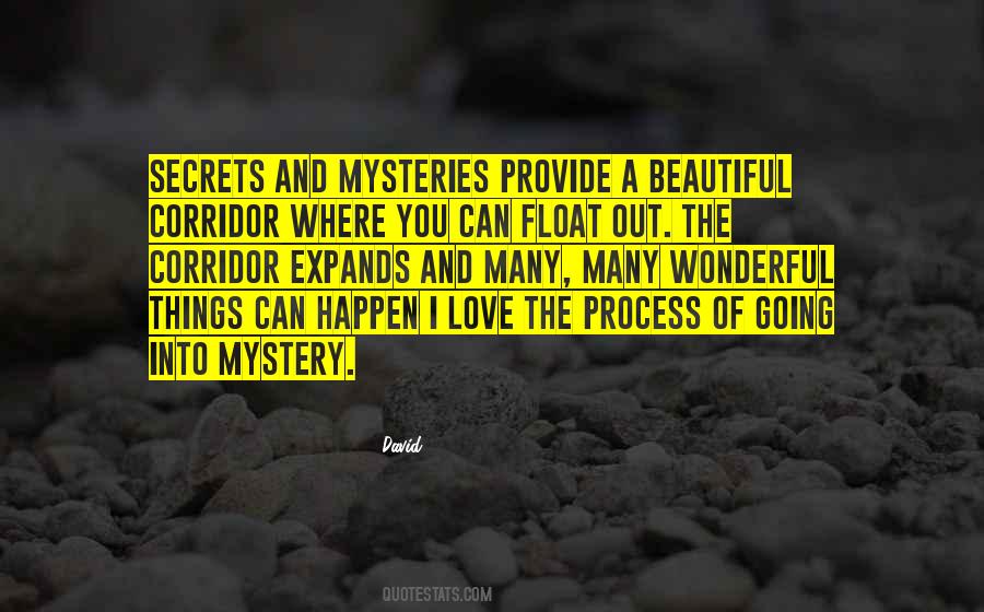 Mysteries Love Quotes #1592835